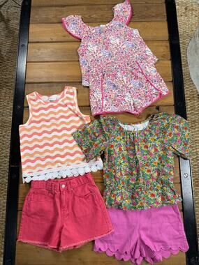 Girls Sz 12 Summer Clothing Back to School Bundle Rachel Zoe Crewcuts 6 Pieces